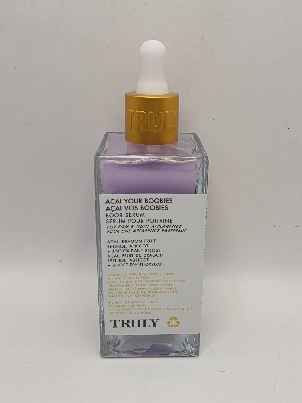 Truly Açaí for Boobies Firming Body Serum